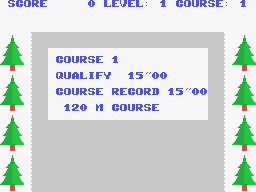 Trial Ski screenshot 3 for MSX